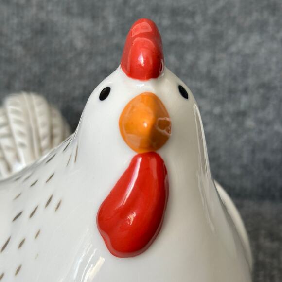 Scentsy chicken Roost ceramic hen candle wax warmer electric farmhouse TESTED - Picture 2 of 11